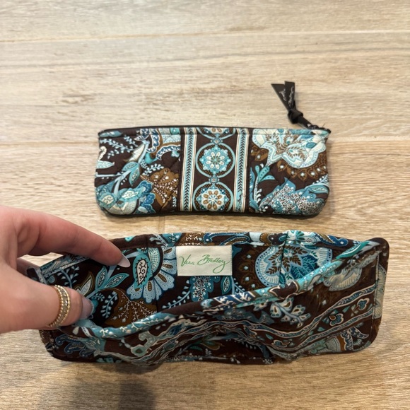 Vera Bradley Floral Patterned Wallet and Pouch Set - Picture 3 of 3